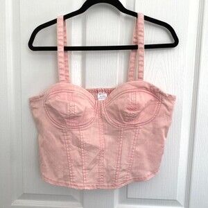 No Boundaries Women's Pink Corset
